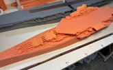 3d Printed Kits 1/700 Uss Louisiana Battleship(full Hull/waterline)